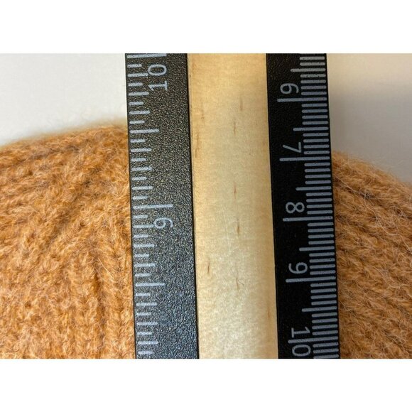 Frye & Co NWT Bark Dip Dye Beanie Salmon Rusty Orange Butter Creamy Tan Hat-OSFM - Picture 8 of 10